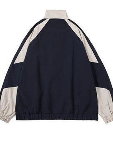 Classic Two-Tone Track Jacket