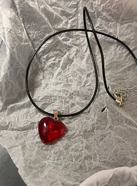 Dark Charm Layered Necklace Set