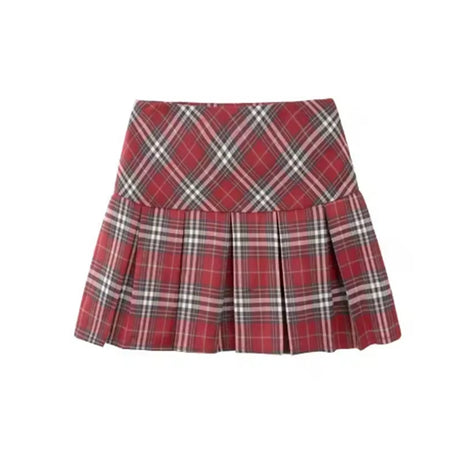 Cherry Rebel Pleated Skirt