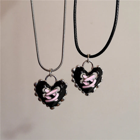 Dark Romance Corset Heart Necklace