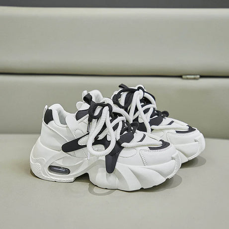 Mocha Swirl Chunky Sneakers
