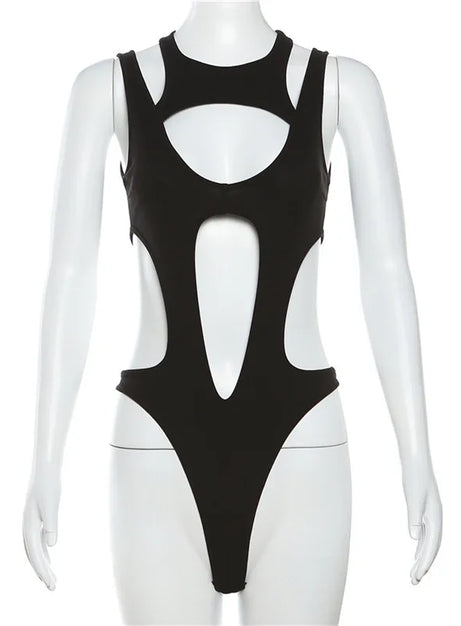 Obsidian Cutout Bodysuit