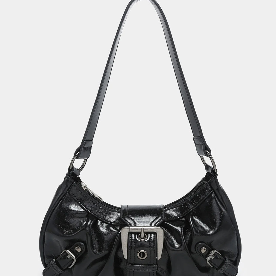 Mocha Grunge Mini Shoulder Bag