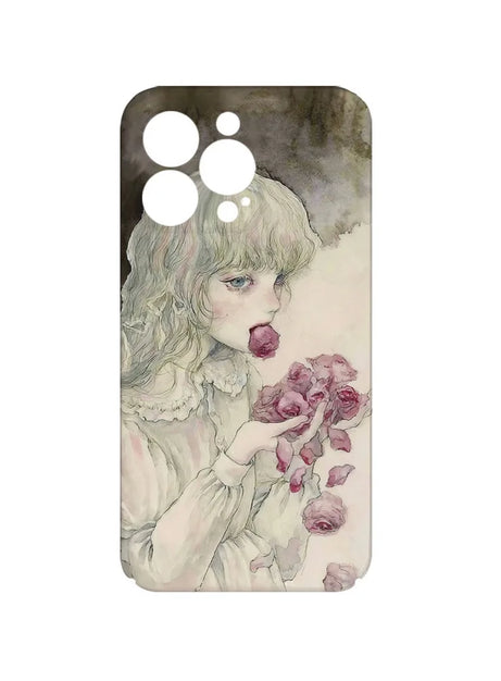 iPhone-Hülle mit Rosenmotiv