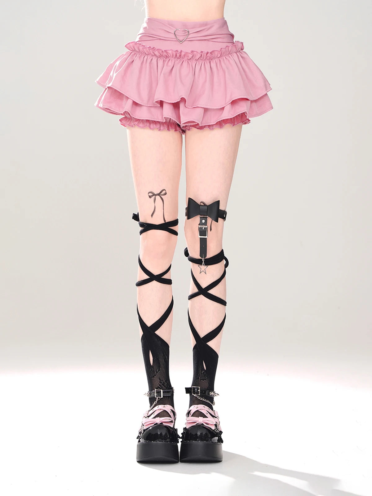 Void Frill Gothic Mini Skirt