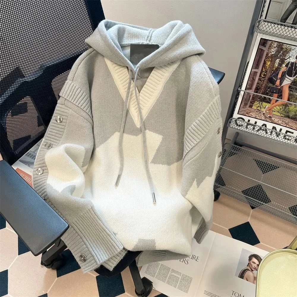 Lavender Dream Knit Hoodie