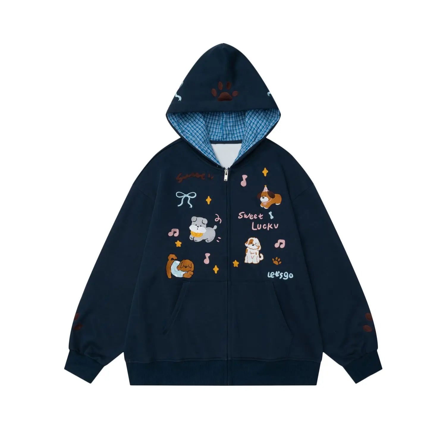 Puppy Love Zip-Up Hoodie