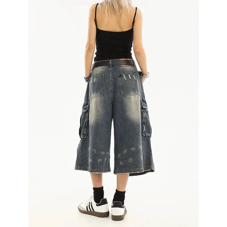 Industrial Punk Utility Jeans