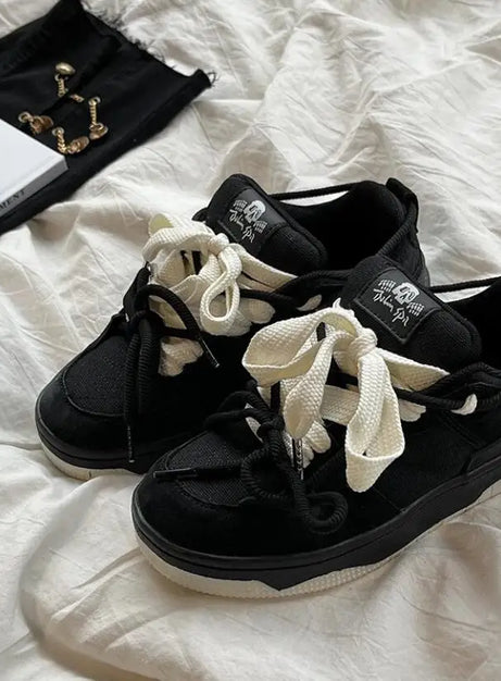 Dualcore Lace-Up Chunky Sneakers