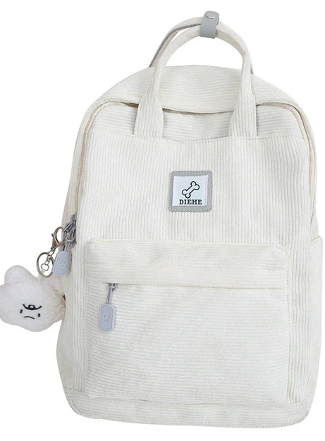 Teddy Corduroy Backpack