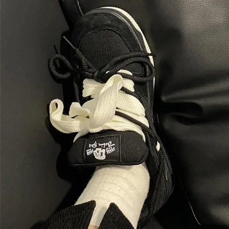 Dualcore Lace-Up Chunky Sneakers