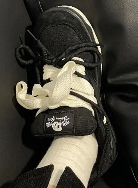 Dualcore Lace-Up Chunky Sneakers
