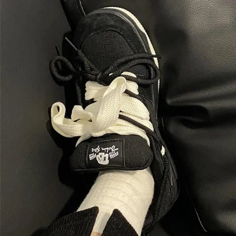 Dualcore Lace-Up Chunky Sneakers