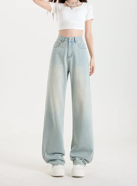 Stardust Fade Wide-Leg Jeans