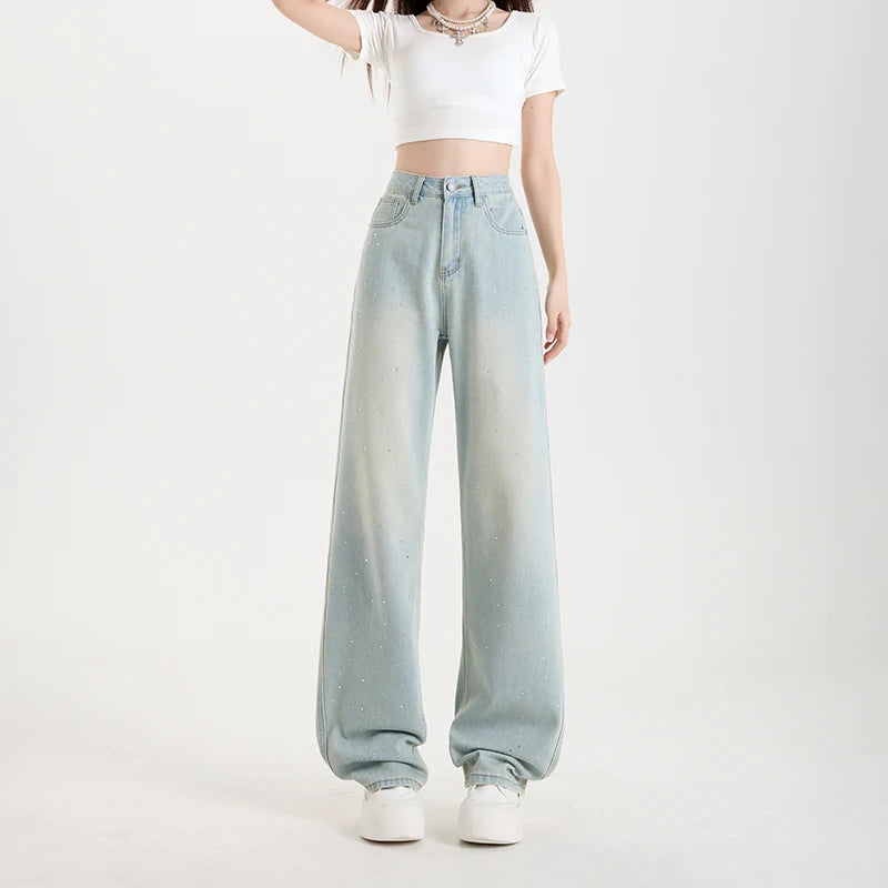 Stardust Fade Wide-Leg Jeans