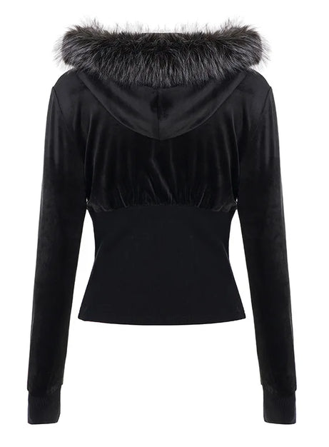 Velvet Vixen Korsett-Hoodie