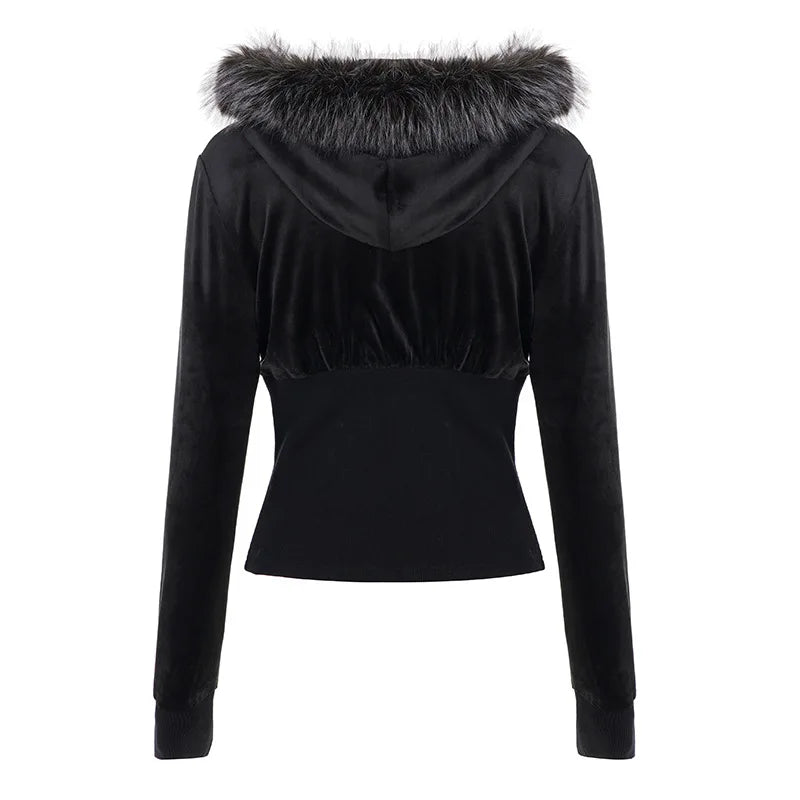 Velvet Vixen Corset Hoodie