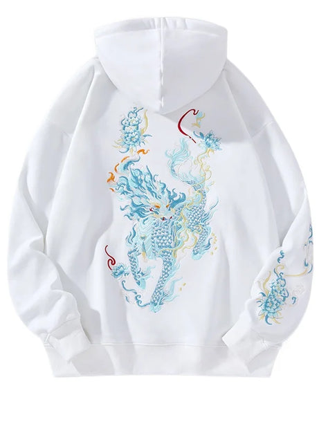 Mythic Beast Embroidered Hoodie