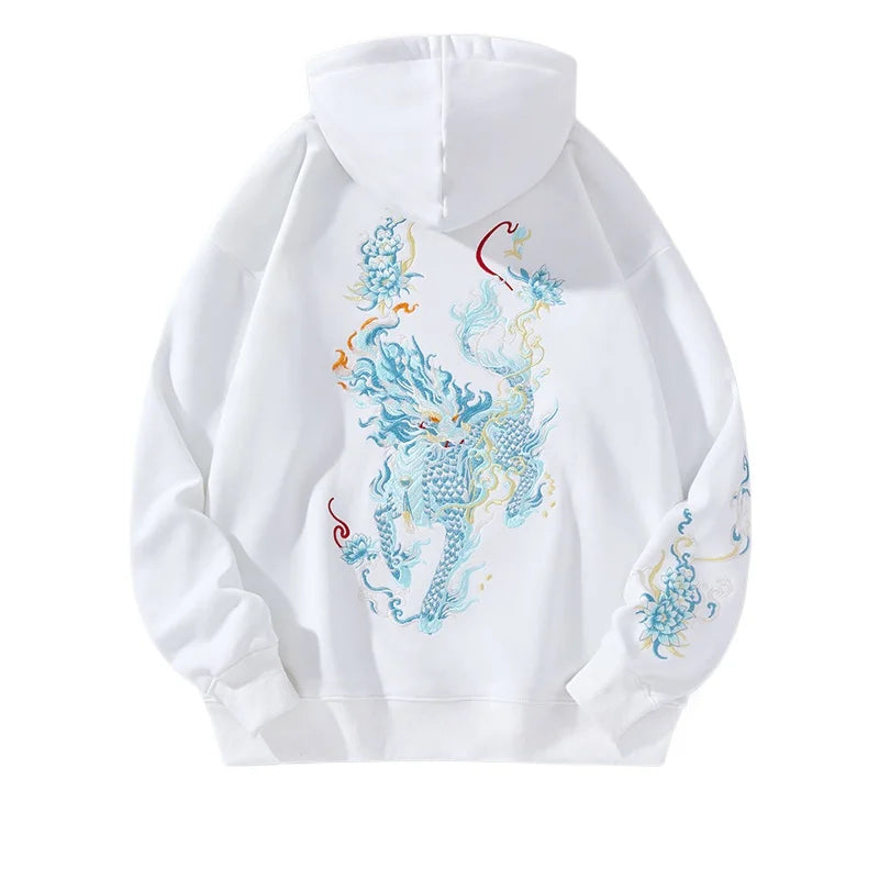 Mythic Beast Embroidered Hoodie