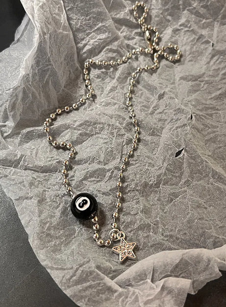 Dark Charm Layered Necklace Set