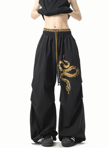 Serpent Street Baggy Pants