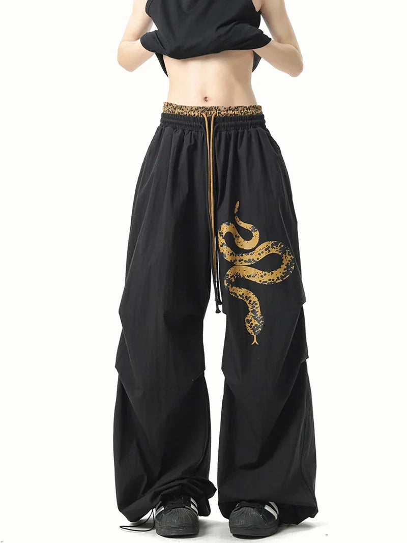 Serpent Street Baggy Pants