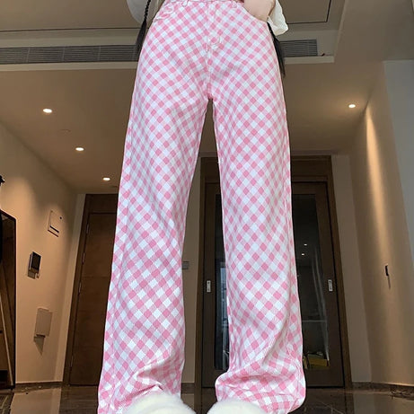 Sweetheart Plaid Lounge Pants