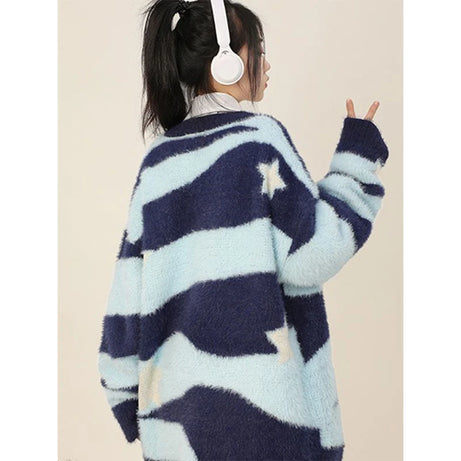 Celestial Wave Cozy Cardigan