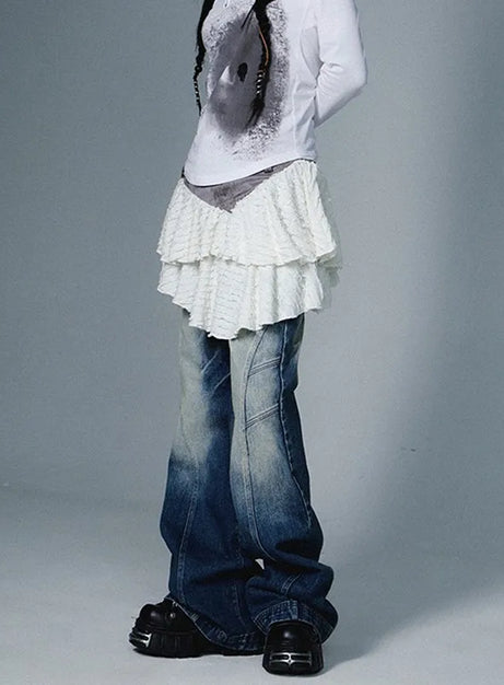 Frosted Layers Skirt