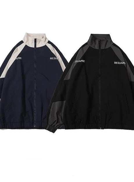 Classic Two-Tone Track Jacket