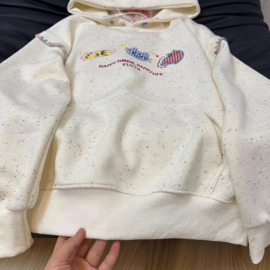 Whimsy Cat Patch Hoodie