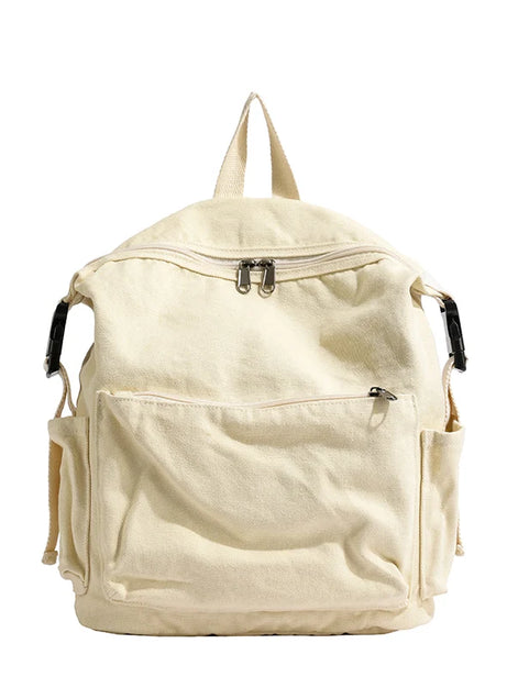 Dusty Plum Canvas Backpack