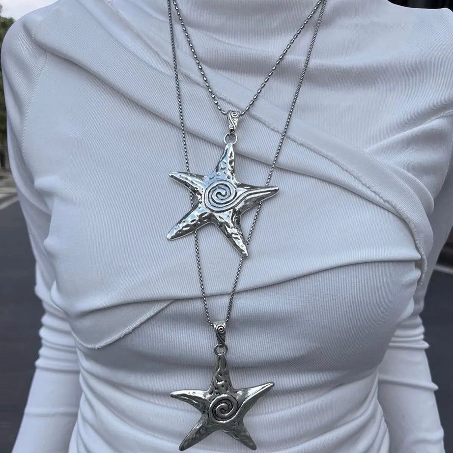 Ocean Edge Starfish Necklace