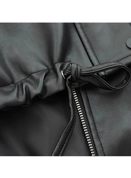 Midnight Rebel Oversized Jacket