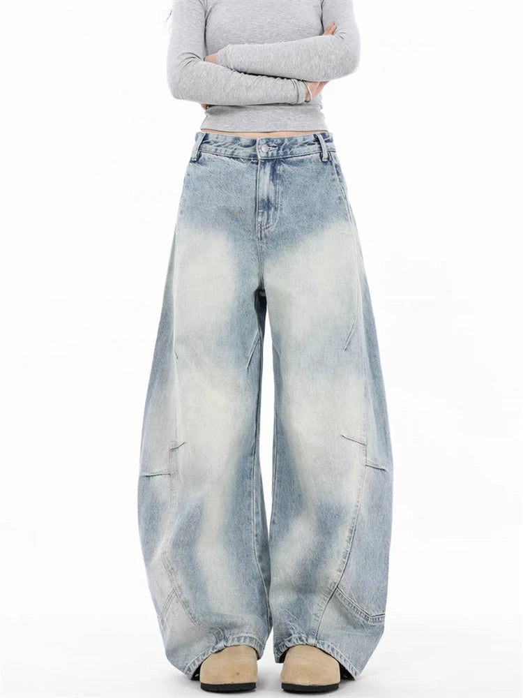Cloud Fade Panel Jeans