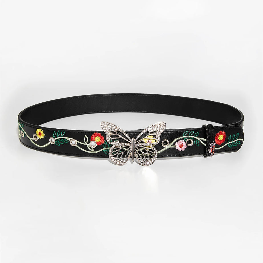 Bloomflight Butterfly Buckle Belt