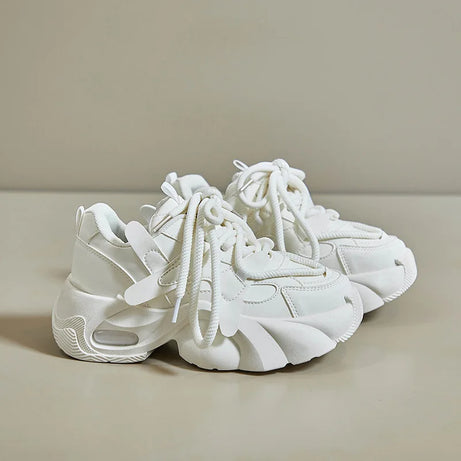 Mocha Swirl Chunky Sneakers