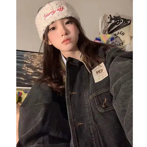 Oversized Vintage Denim Jacket