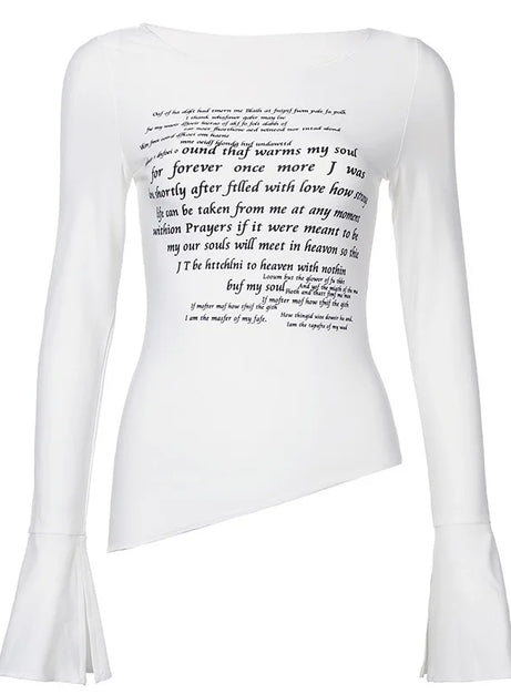 Midnight Monologue Long Sleeve Top