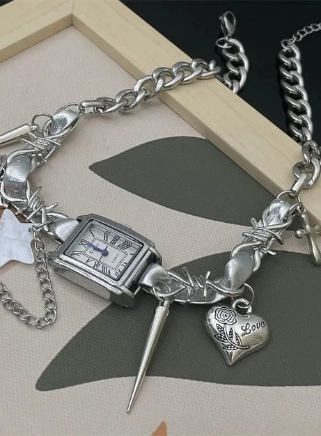 Halskette mit Zeitnehmer-Anhänger