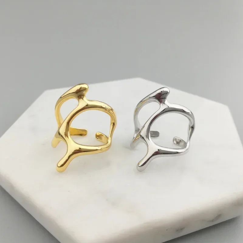 Liquid Metal Open Ring
