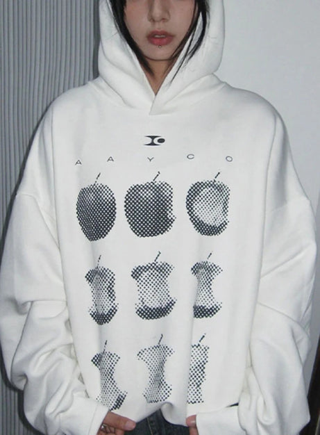 Pixel Core Apple Hoodie