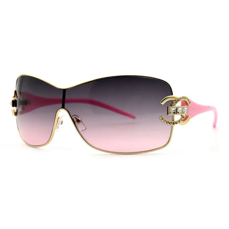 Luxe Diva Shield Sunglasses