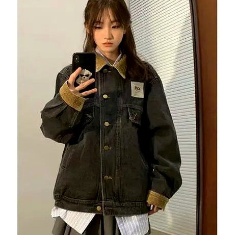 Oversized Vintage Denim Jacket