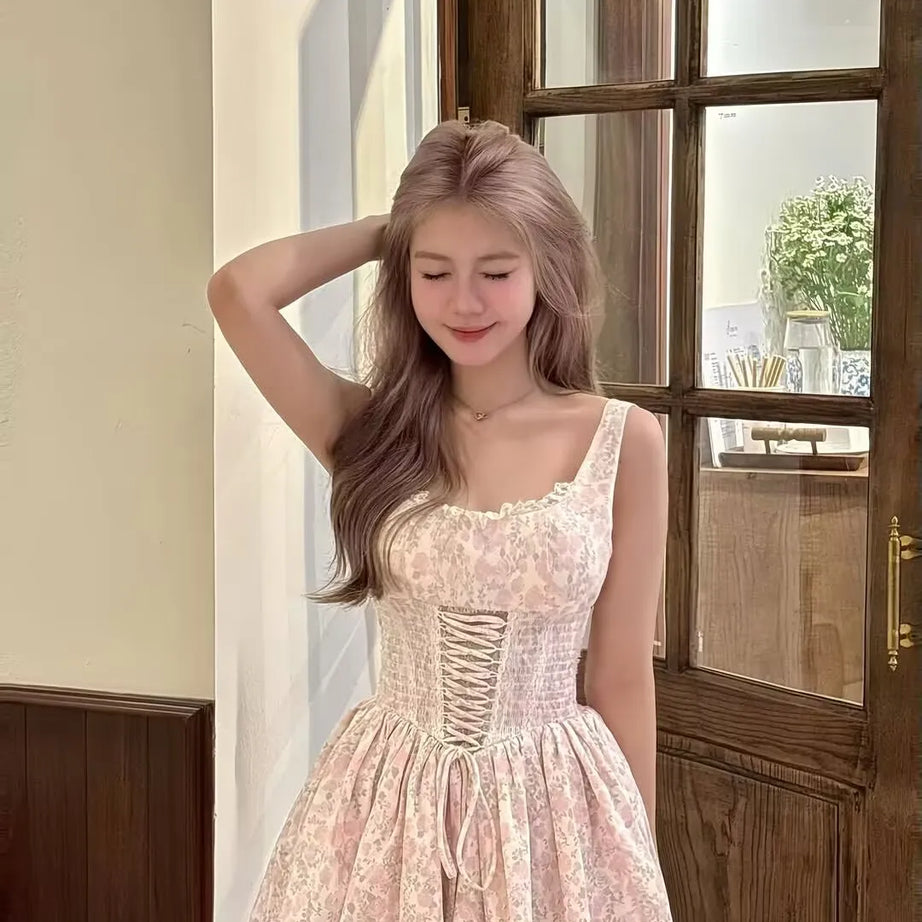 Blush Garden Corset Dress