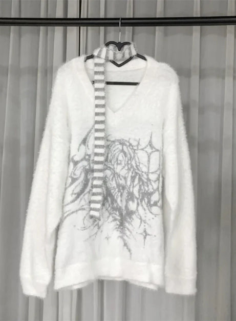 Ethereal Frost Strickpullover