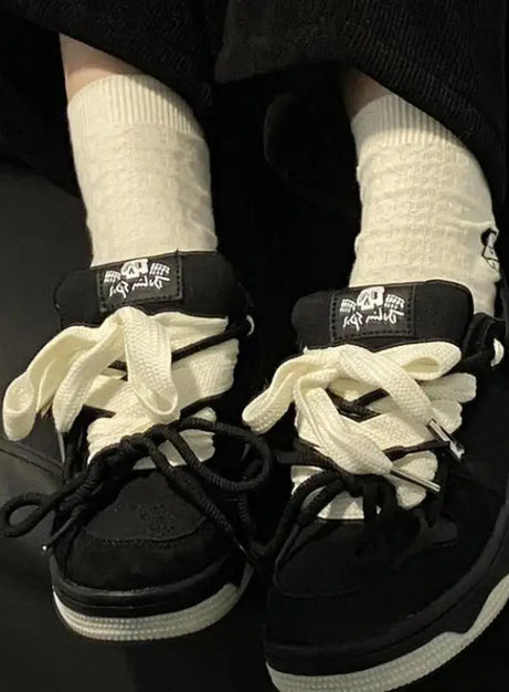 Dualcore Lace-Up Chunky Sneakers