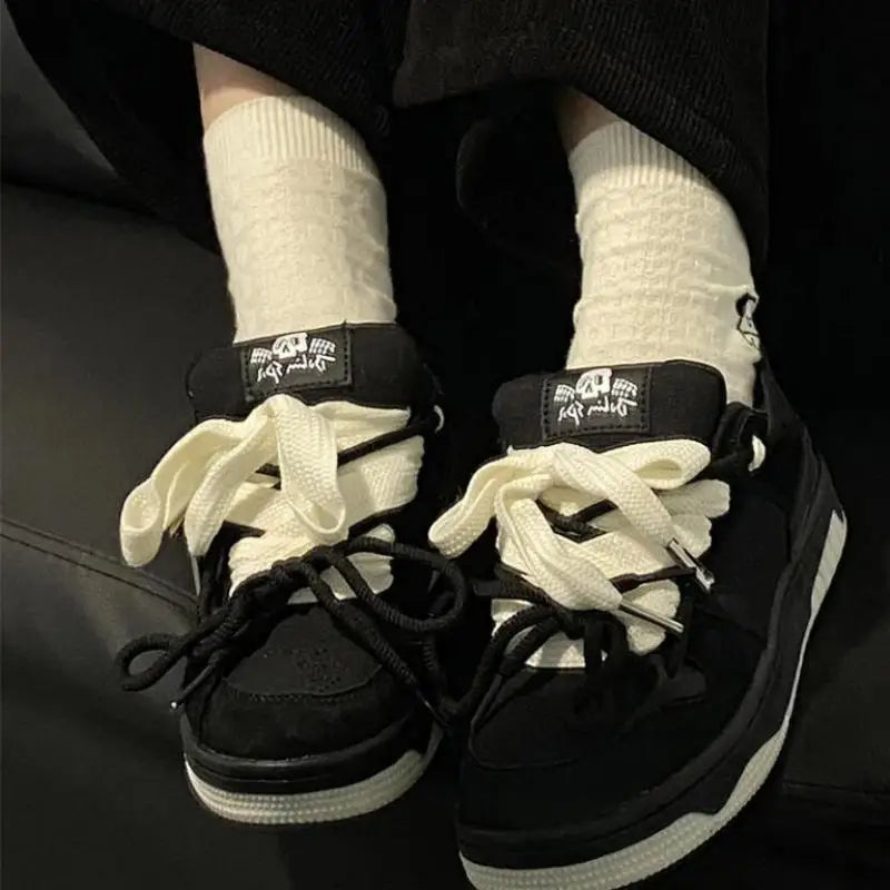 Dualcore Lace-Up Chunky Sneakers