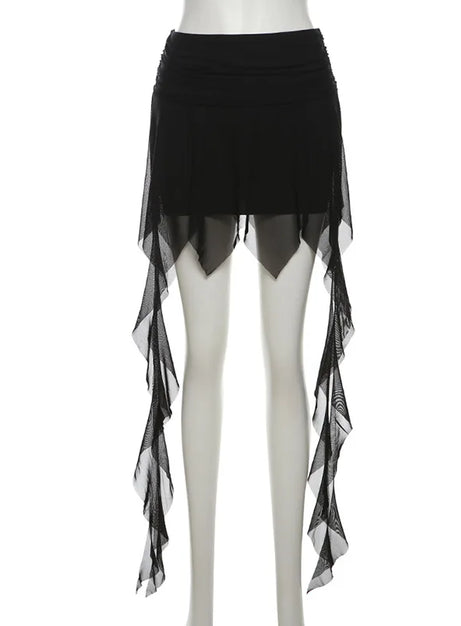 Dark Enchantment Layered Skirt