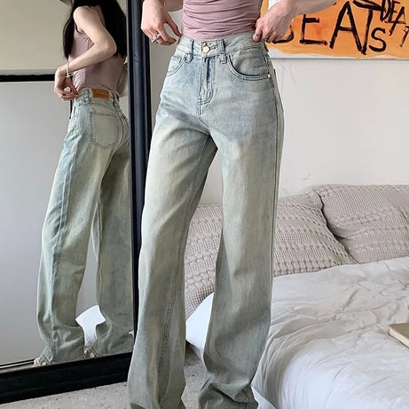 2000s Loose Street Straight Jeans